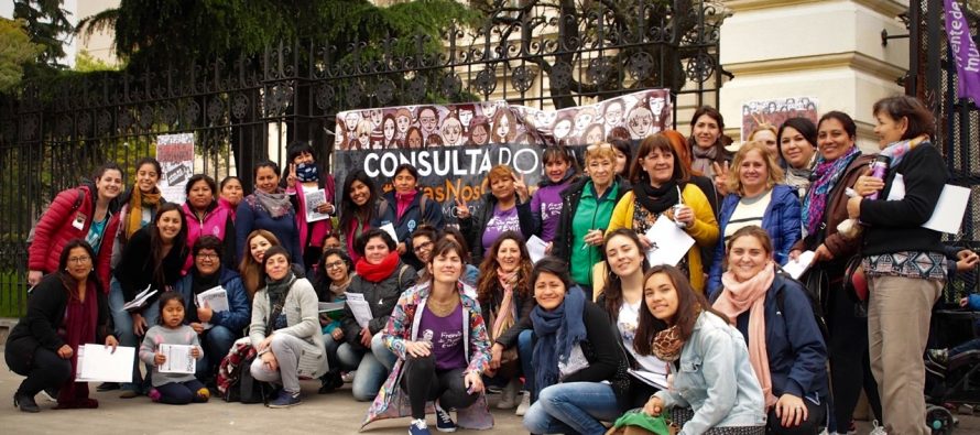 [La Plata] Mujeres bonaerenses con la Consulta Popular “Vivas Nos Queremos”