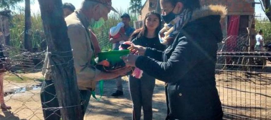 [Chaco] Barrios de Pie realizó 100 ollas populares