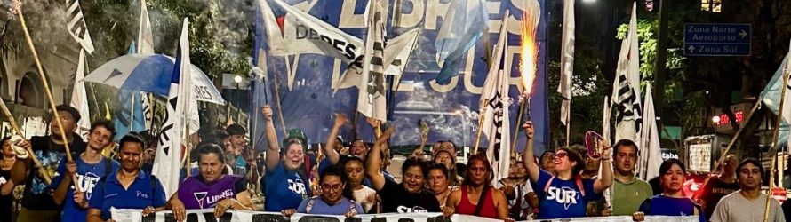 Finalizó en Porta Alegre la Primera Conferencia Internacional Antifascista. Participó Libres del Sur.