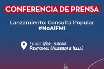 [Chaco] Conferencia de Prensa: Consulta Popular sobre el acuerdo del FMI