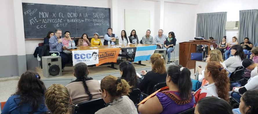 [Corrientes] Organizaciones inician debate sobre el derecho a la salud