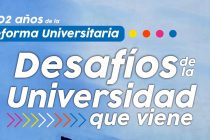 [Córdoba] A 102 años de la Reforma universitaria: desafíos de la Universidad que viene.