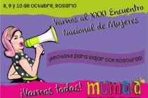 8/10 31º Encuentro Nacional de Mujeres -Rosario