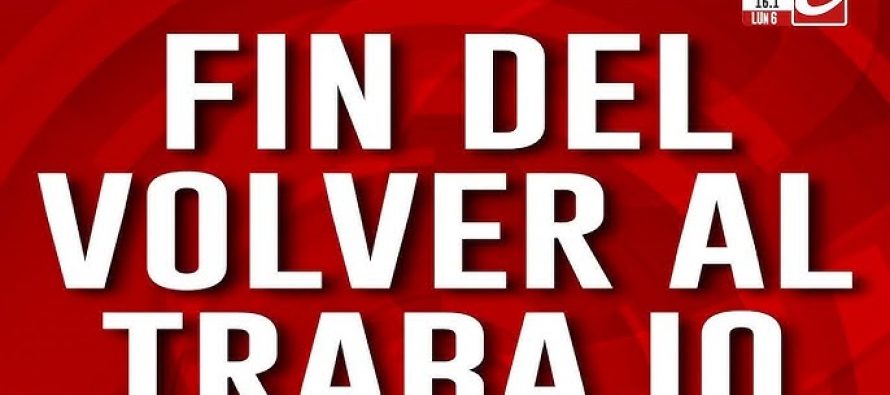 [Neuquén] Movilización contra la eliminación del programa “Volver al Trabajo”