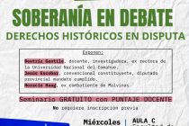 [Neuquén] Quinto seminario de la cátedra libre “Nora Cortiñas”