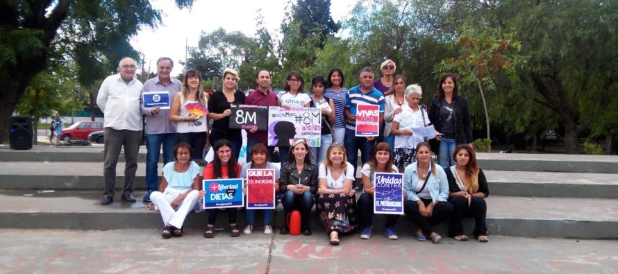 [Tigre] El Frente Renovador y Libres del Sur, juntos por el Paro Internacional de Mujeres.