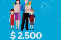 En Diciembre, una familia gasta $2500 más que un año atrás