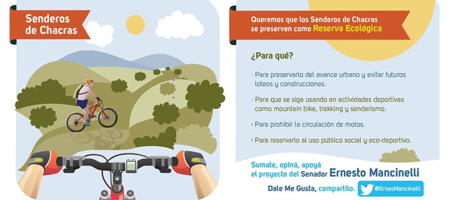 [Mendoza] Preservar los Senderos de Chacras como Reserva Ecológica
