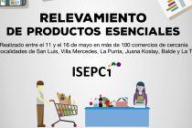 [San Luis] ISEPCi: Relevamiento de productos esenciales