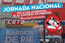Jornada nacional: Barrios de Pie moviliza para pedir que cesen los aumentos de los alimentos