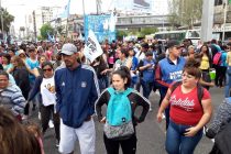 Se hizo la Jornada Nacional de Protesta de Barrios de Pie. Cobertura en todo el país