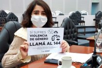 [Santiago del Estero] Será obligatorio exhibir en vidrieras la Linea 144. Iniciativa de Lezama Hid.