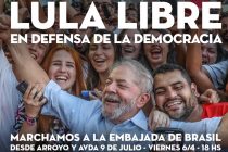 Marchamos a la Embajada de Brasil en defensa de la democracia