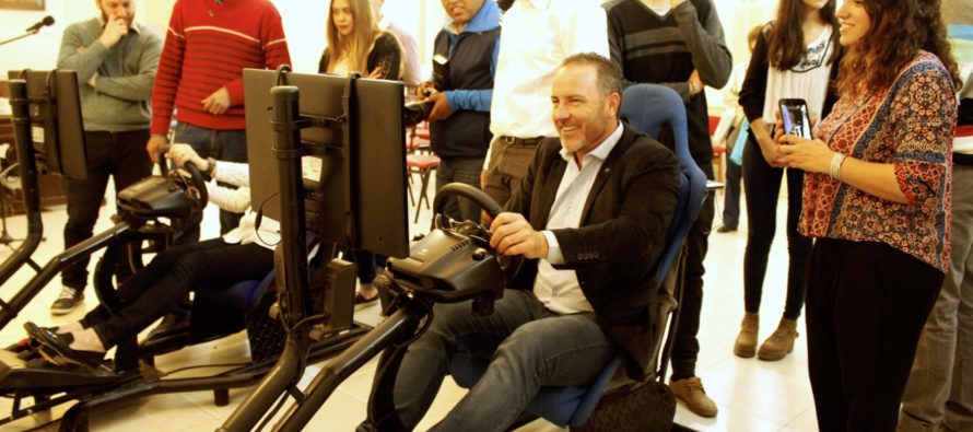 [Mendoza] “Simuladores de Conducción Virtual” expuestos en la Legislatura