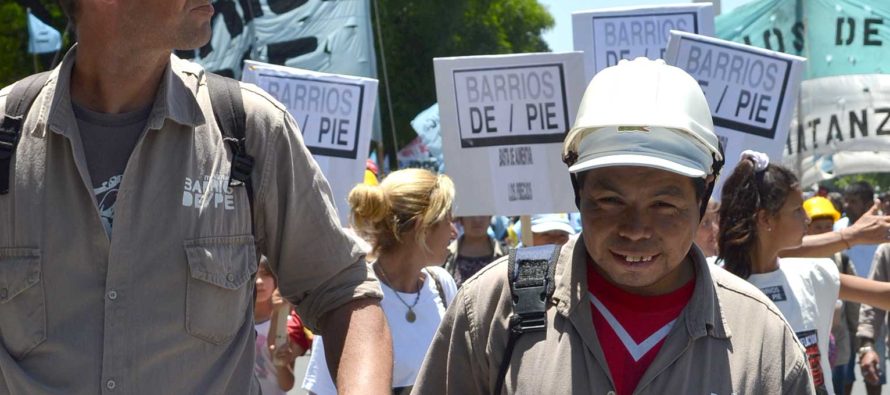 Barrios de Pie participará activamente de la jornada de protesta