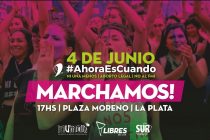 [La Plata] A tres años del grito mundial Ni Una Menos, volvemos a tomar las calles