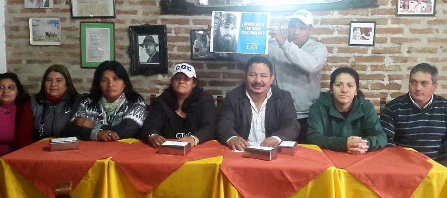 [Chaco] Organizaciones sociales marchan por Santiago Maldonado
