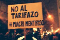 [La Plata] Libres del Sur participó de la movilización contra el tarifazo