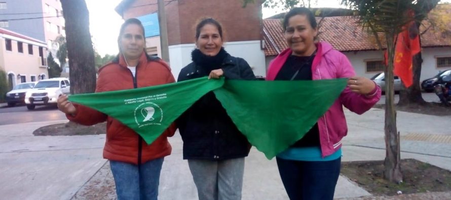 [Corrientes] Barrios de Pie adhirió al Pañuelazo Federal desde Corrientes