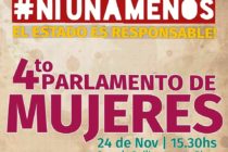 [La Plata] Se viene el 4to Parlamento de Mujeres