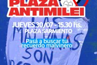 [Santa Fe] Plaza Anti Milei en Rosario