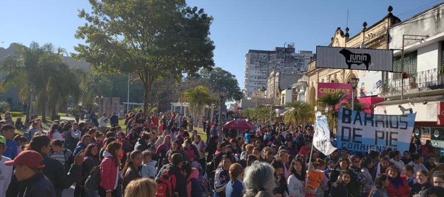 [Corrientes] Organizaciones se movilizaron por #Pan Y Trabajo