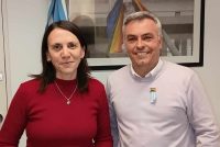 Silvia Saravia se reunió con Esteban Paulón