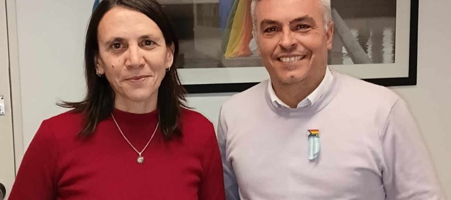 Silvia Saravia se reunió con Esteban Paulón