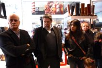 [CABA] Donda, Lozano, Taiana, Velasco y Baigorria visitaron zapatería