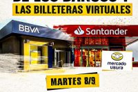 Hoy vamos a los bancos por las deudas y el miércoles al Congreso