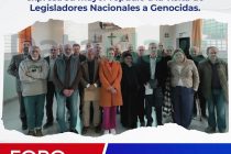 Repudio a la visita de Legisladores Nacionales a Genocidas.